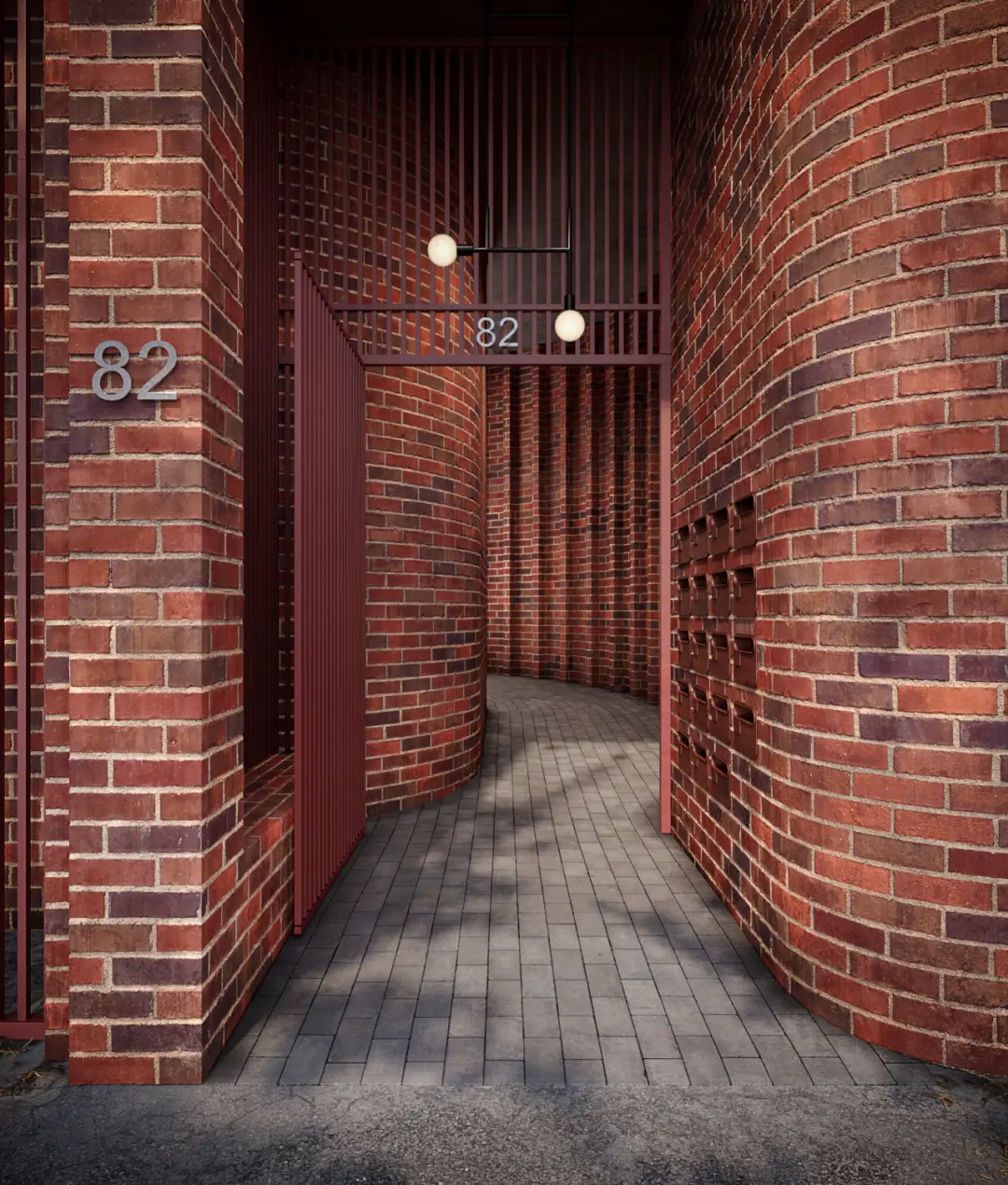 还在贴小红砖?没想到这样的房子又开始流行了(图25) 红砖公寓楼设计_现代红砖建筑立面_澳大利亚装修风格