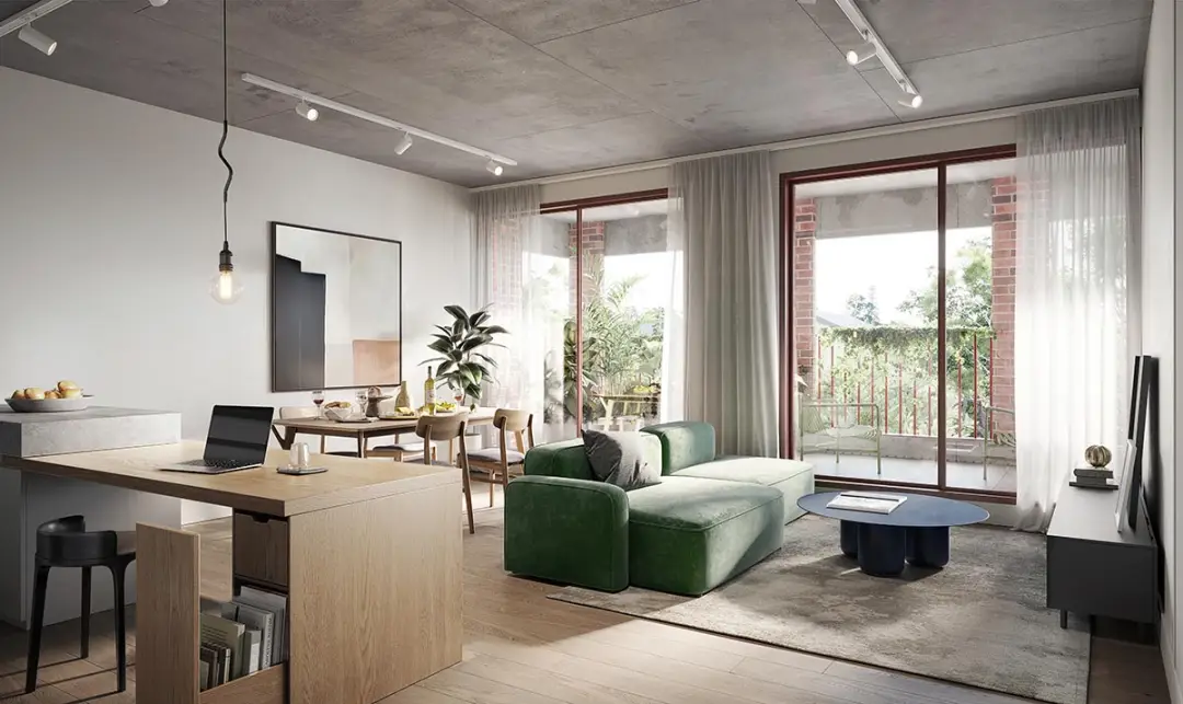 还在贴小红砖?没想到这样的房子又开始流行了(图27) 澳大利亚装修风格_红砖公寓楼设计_现代红砖建筑立面