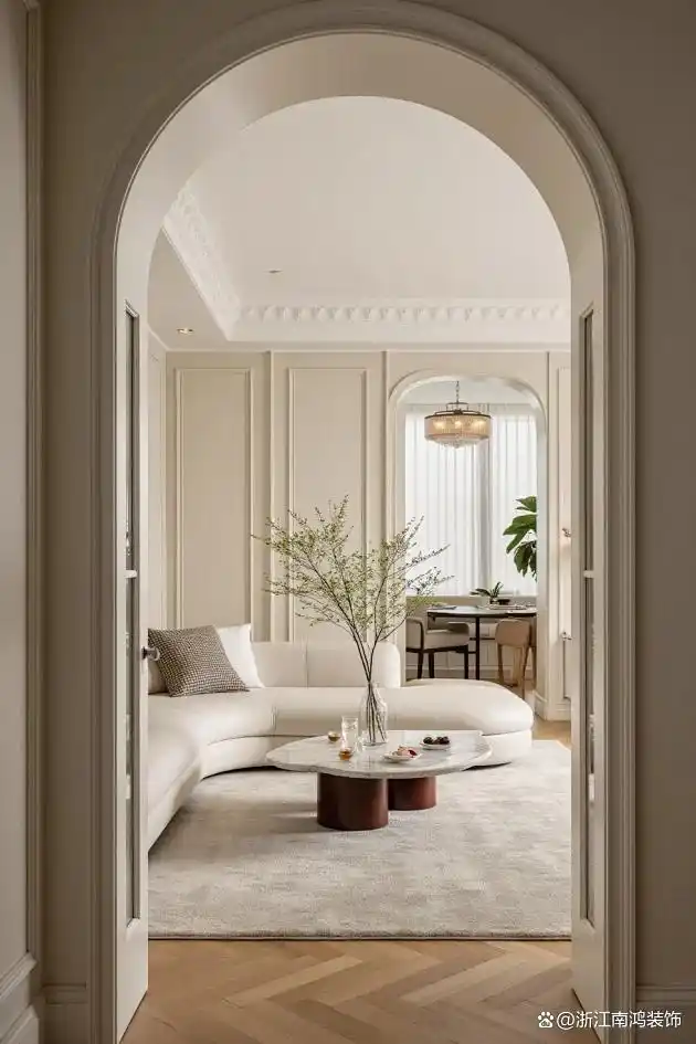 问了10个设计师,今年都推荐它:轻法式,香!(图14) 澳大利亚装修风格_轻法式风格配色技巧_轻法式装修攻略