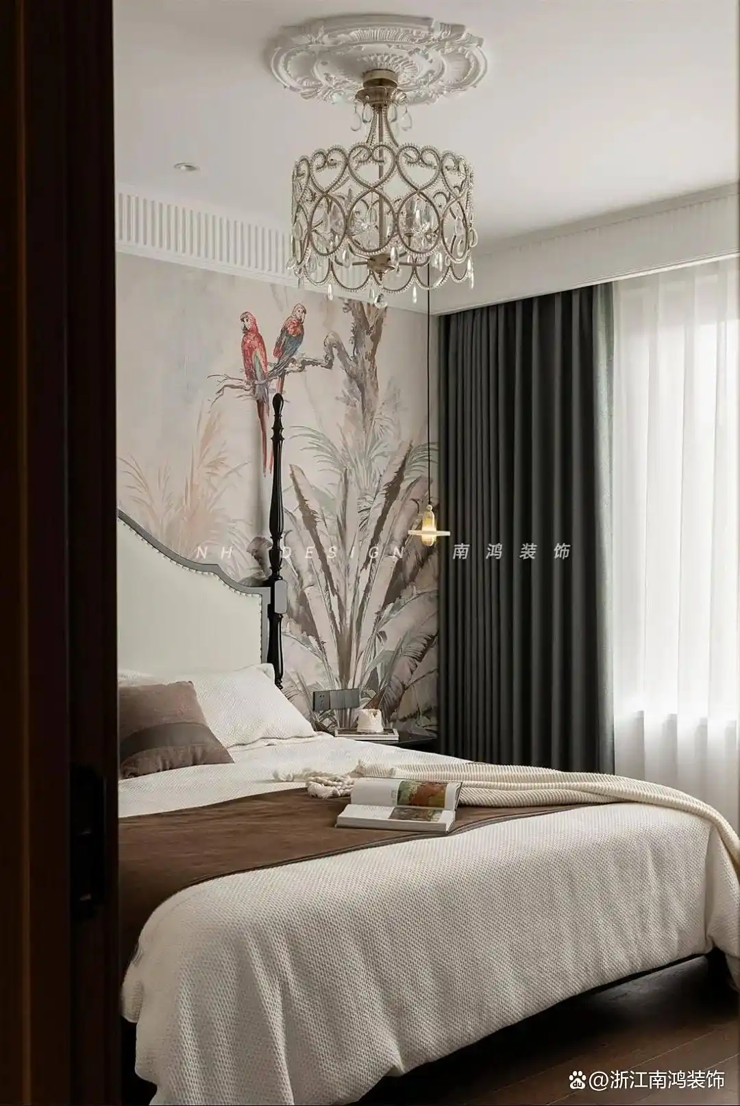 问了10个设计师,今年都推荐它:轻法式,香!(图28) 澳大利亚装修风格_轻法式装修攻略_轻法式风格配色技巧