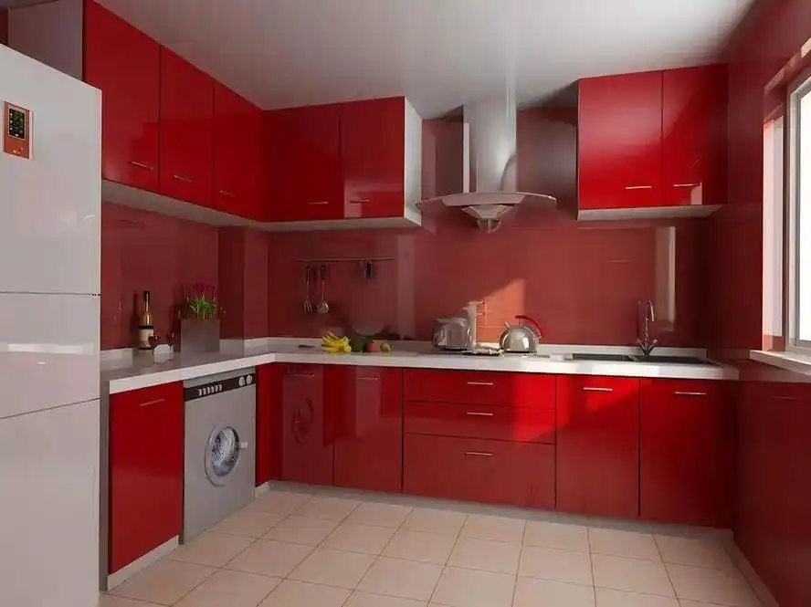 看了邻居家的橱柜,才猛然发现原来橱柜的颜色有这么多选择!(图15) 橱柜巧克力板颜色大全_白色橱柜优缺点_小厨房橱柜颜色选择