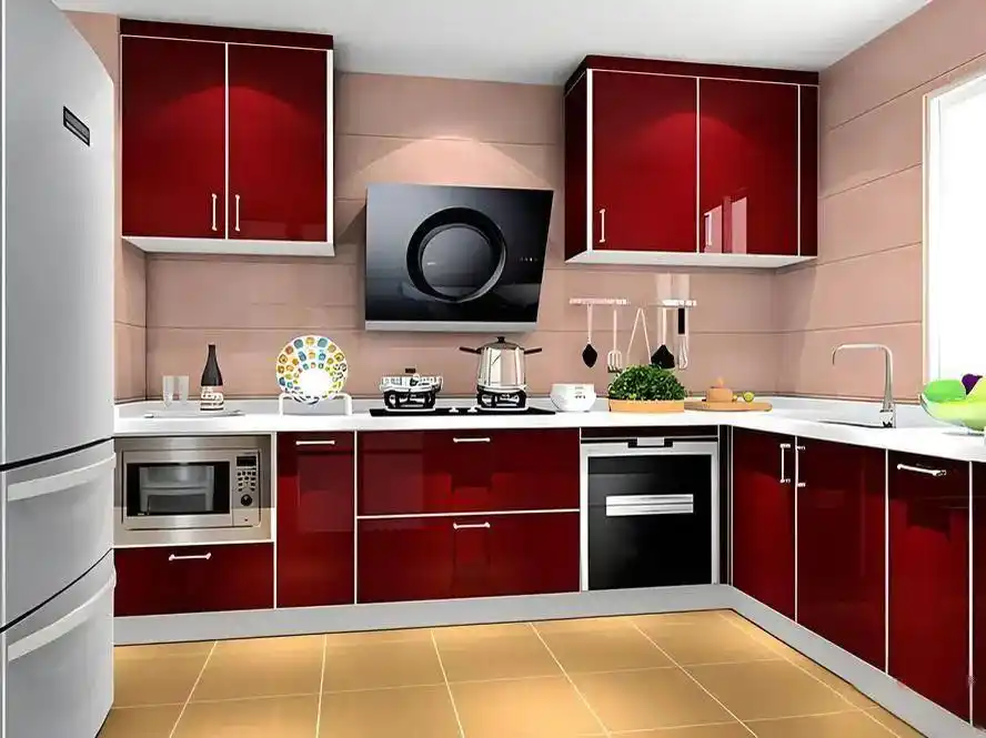 看了邻居家的橱柜,才猛然发现原来橱柜的颜色有这么多选择!(图16) 橱柜巧克力板颜色大全_小厨房橱柜颜色选择_白色橱柜优缺点