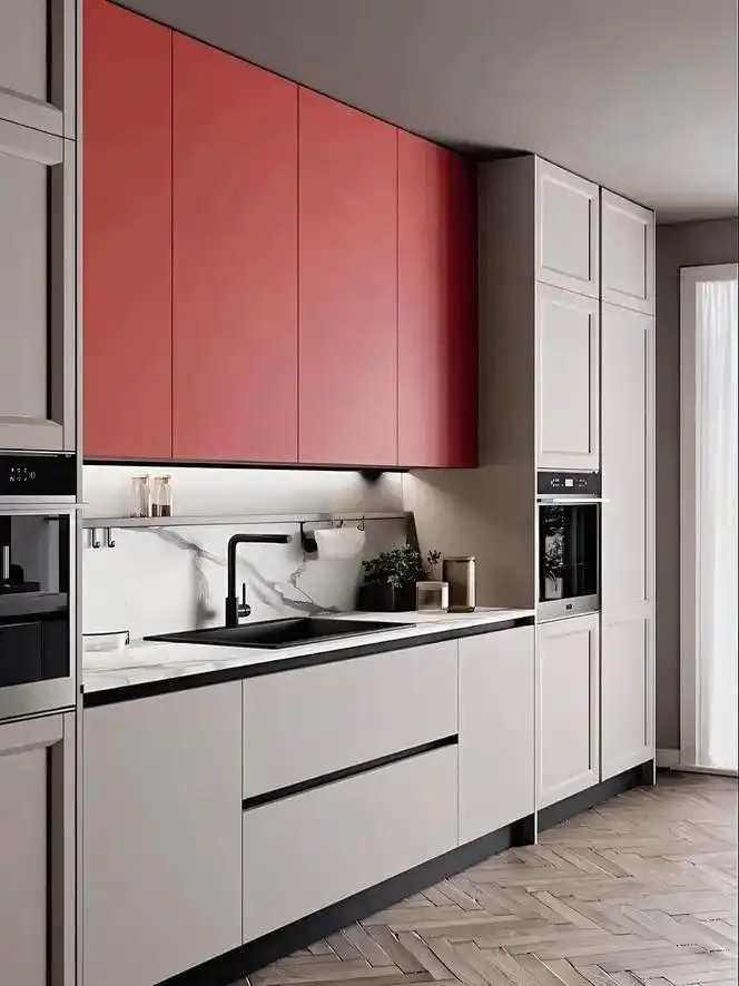 看了邻居家的橱柜,才猛然发现原来橱柜的颜色有这么多选择!(图26) 白色橱柜优缺点_小厨房橱柜颜色选择_橱柜巧克力板颜色大全