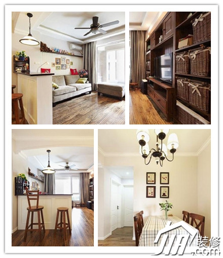 80后小夫妻 收纳控的美式清新小屋