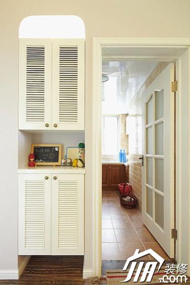 80后小夫妻 收纳控的美式清新小屋(图17) 80后小夫妻美式混搭风格装修_收纳控小户型温馨家居设计_美式家具 小户型