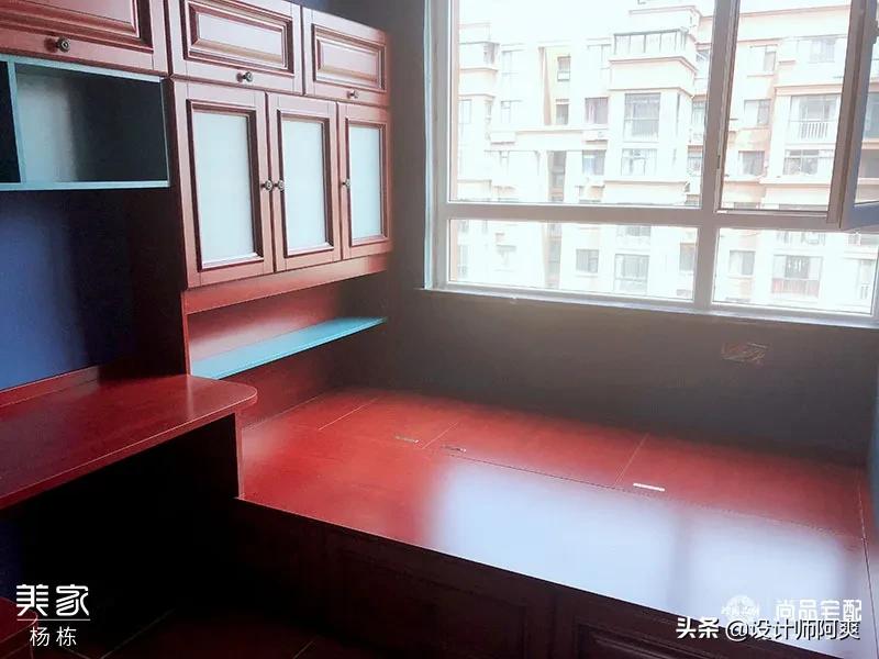 88㎡小三房美式复古风这样装,朋友一进门就呆了,这装修绝了!(图15) 美式复古风格装修设计_小户型美式风格客厅设计_美式家具 小户型