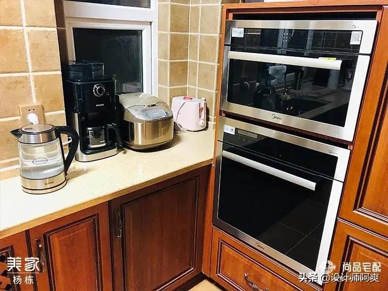 88㎡小三房美式复古风这样装,朋友一进门就呆了,这装修绝了!(图8) 小户型美式风格客厅设计_美式家具 小户型_美式复古风格装修设计