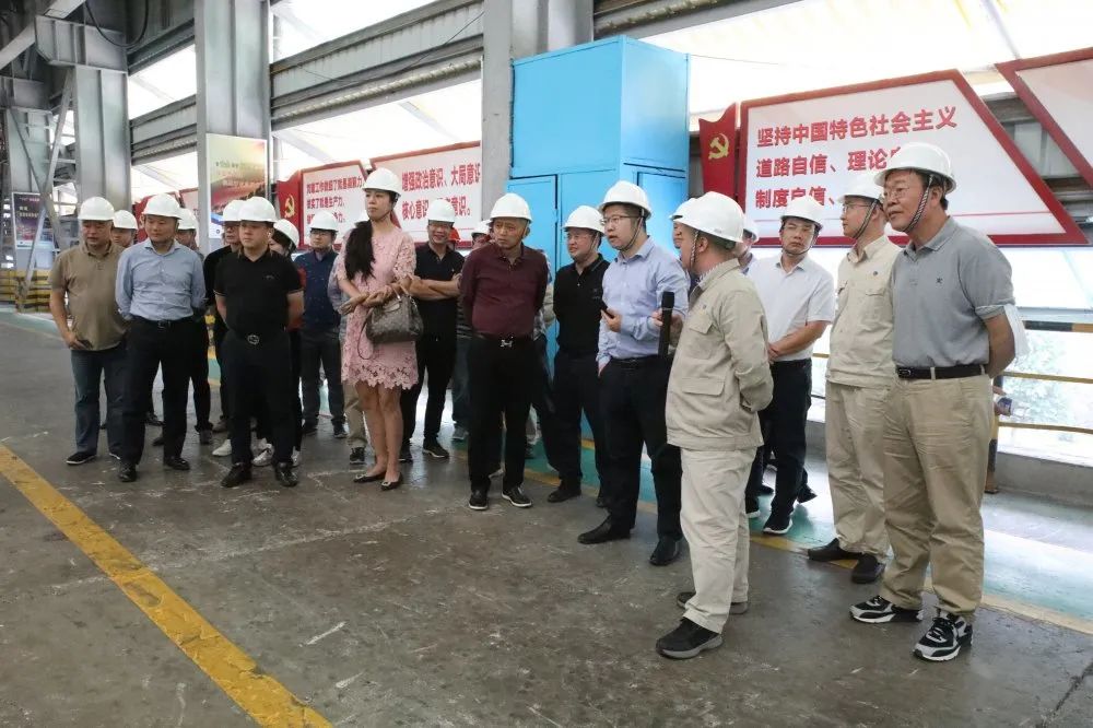 桂林电子科技大学校友会企业家代表到市工业园区考察