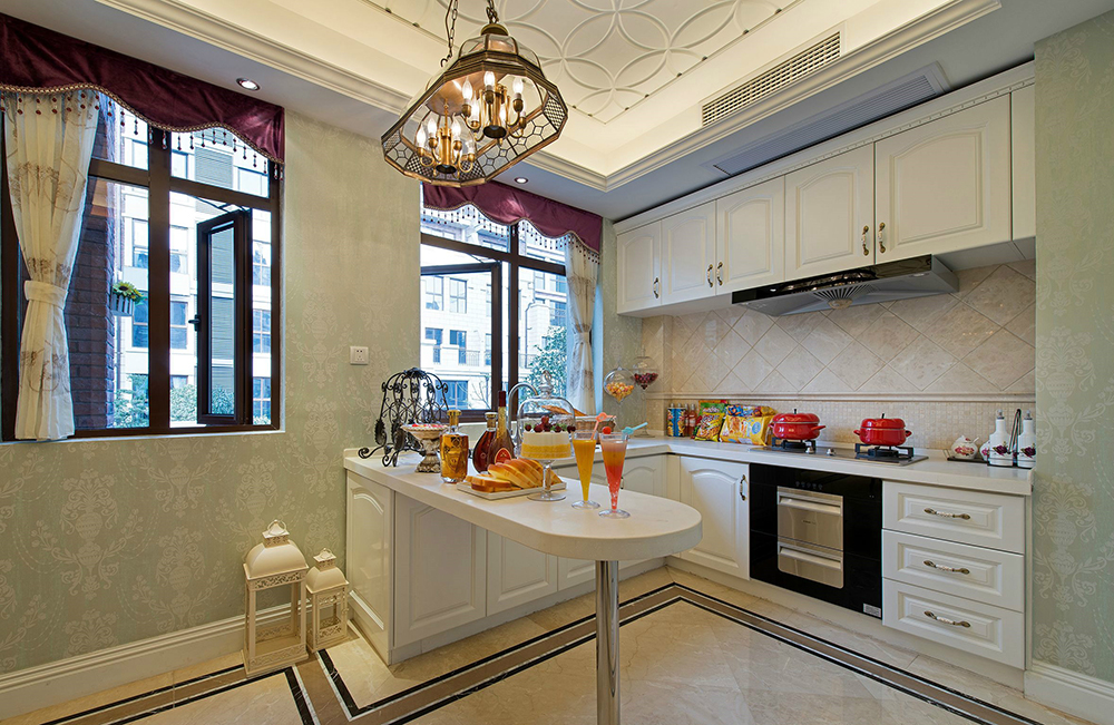 家装小户型阳台厨房有方法(图2) 北欧风格小户型厨房装修效果图_厨房连接生活阳台装修效果图_小户型阳台厨房设计效果