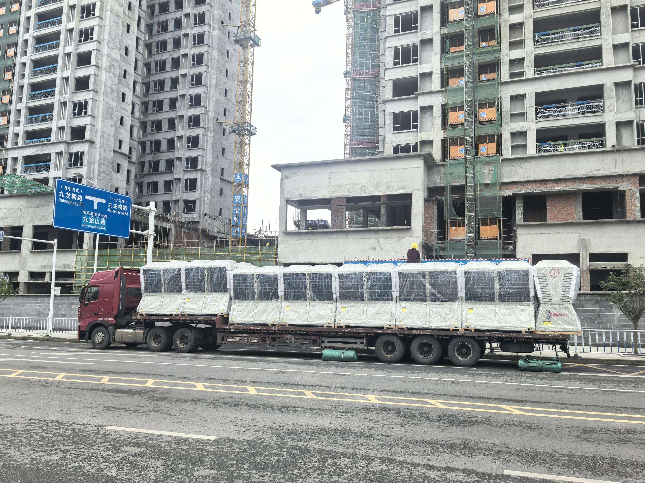 案例 | 20万㎡!中广欧特斯为贵州高端住宅小区提供专业热泵供暖解决方案(图3) 贵州云玺九龙庭集中供暖_贵阳红心美凯龙地暖_中广欧特斯热泵地暖安装