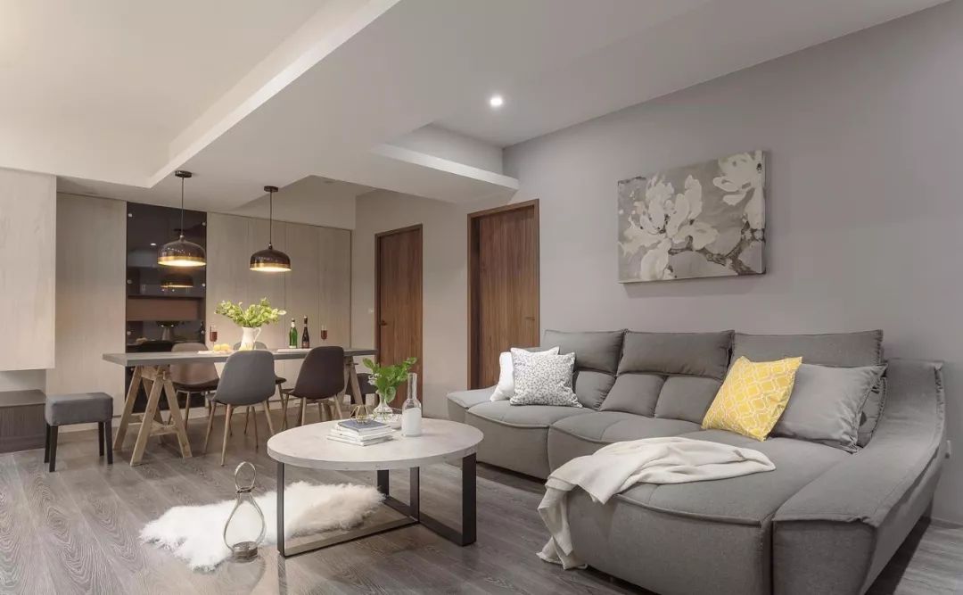 简洁大方的小户型客厅装修效果图,看下有你喜欢的吗?(图7) 家装客厅简约效果图_小户型客厅收纳设计_小户型客厅设计效果图