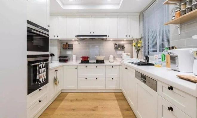 厨房的橱柜高低设计,符合人体工程学,实用性更高更方便(图6) 厨房高低台设计_橱柜高低台面怎么设计_水槽台面抬高