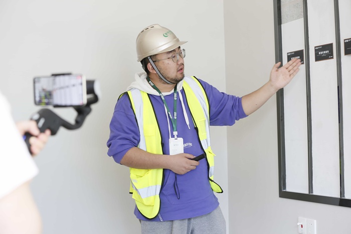 透明的房子 | 媒体品鉴官带看绿城·明月滨河工法样板间(图4) 精装修房交付问题_绿城精装修施工工艺工法标准_绿城精装修品质标准