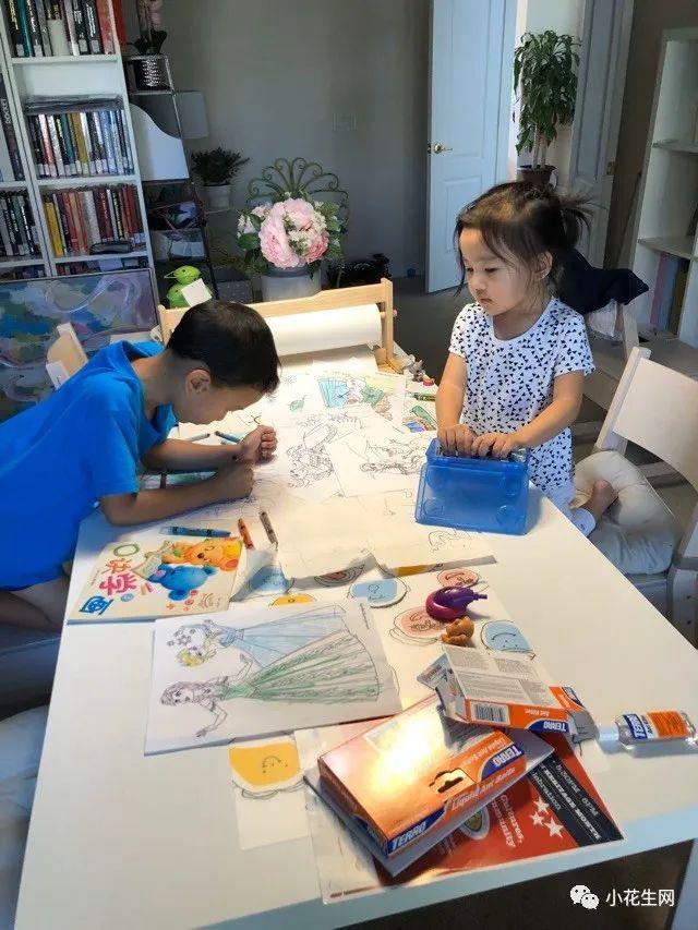 三个妈妈给娃精心布置“书桌区”,好多“鸡娃小心机”(图47) 写字台家具宜家_打造专注学习书桌区_日本韩国美国书桌布置攻略