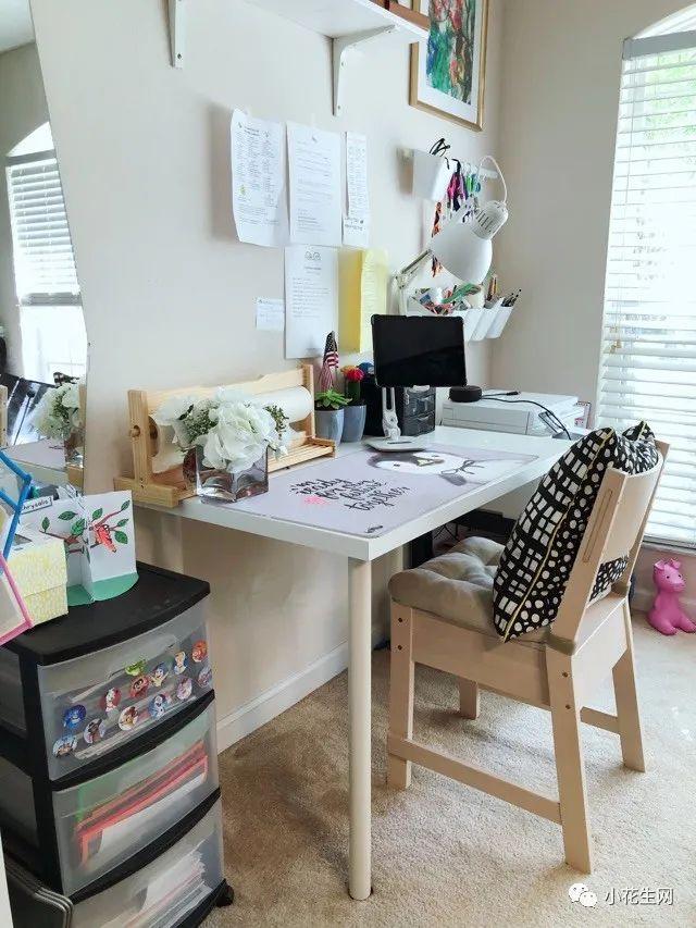 三个妈妈给娃精心布置“书桌区”,好多“鸡娃小心机”(图49) 打造专注学习书桌区_日本韩国美国书桌布置攻略_写字台家具宜家