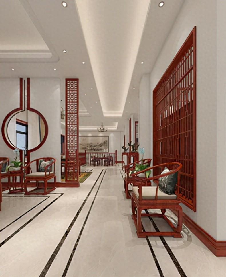 湖北夫妻晒出315㎡别墅，全屋中式风，这才算得上惊艳