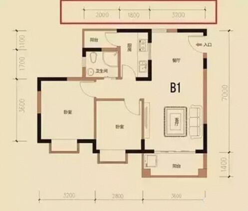 3分钟看懂户型图 4步成为选房高手!(图3) 看懂户型图_怎么看房子户型图是不是把边_户型图常见标识