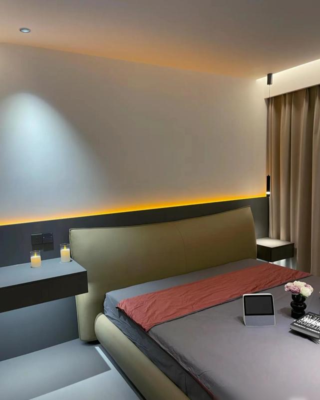 山东青岛美女晒出170平米大平层,一进去就不想出来,太好看了(图6) 深色系大平层设计细节_青岛170平大平层深色系装修_青岛房子多少钱一平方