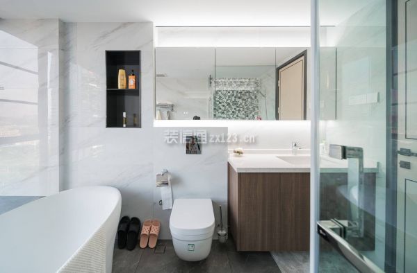 毛坯房卫生间最省钱简装攻略,卫生间怎么装修最省钱(图5) 卫生间装修效果图