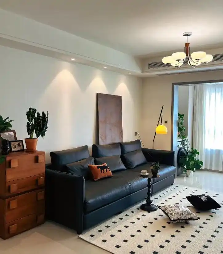 若装修预算不多,就记好这8个省钱思路,效果出来照样让人惊艳(图7) 装修省钱思路_时尚家装私人馆:预算新妙招_取消墙面造型设计