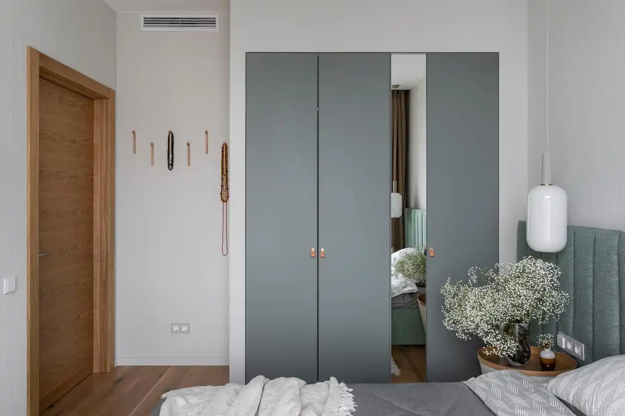 小户型改造方案_一居室小公寓装修效果图_国外一居室两卫设计