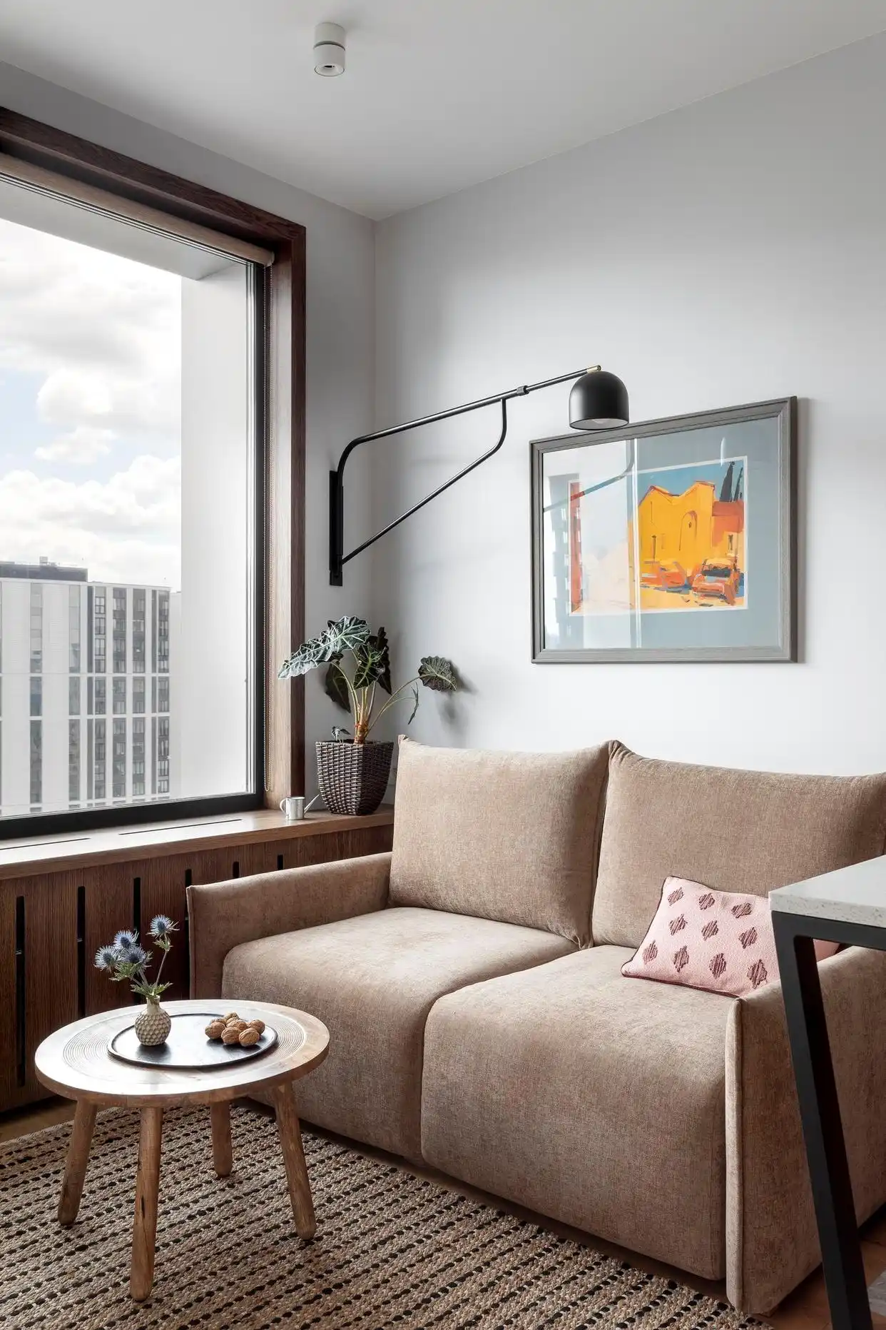 国外一居室两卫设计_小户型改造方案_一居室小公寓装修效果图