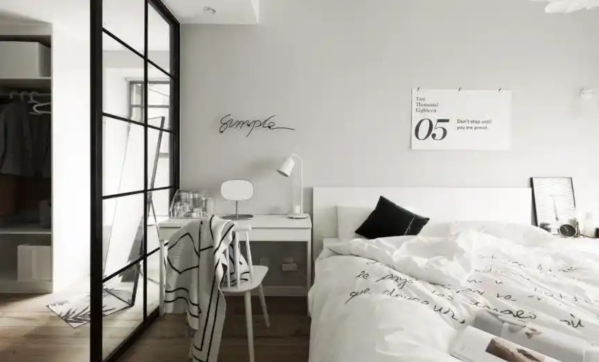 独居空间优化改造_一居室小公寓装修效果图_一居室混搭风设计