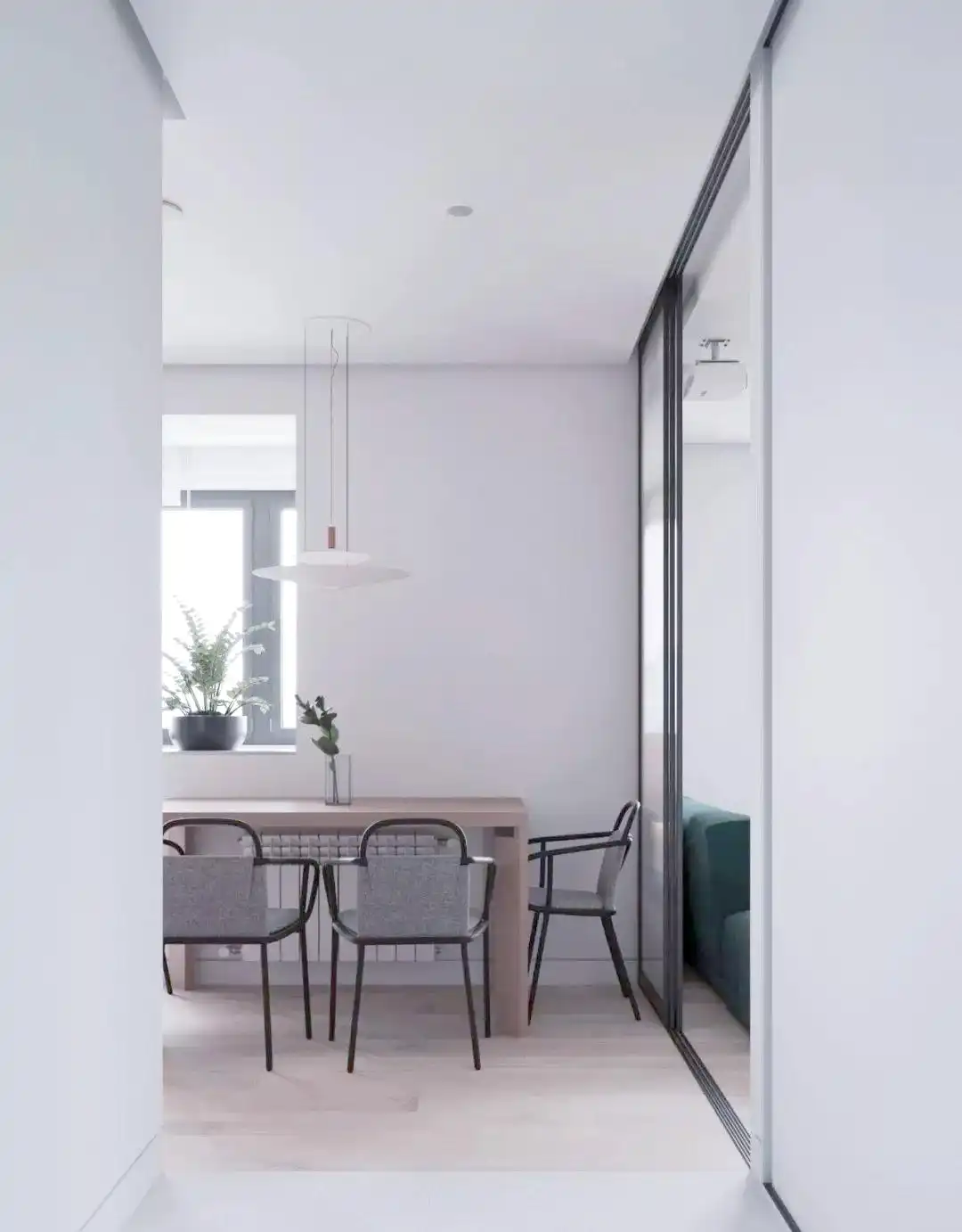 小公寓简约设计：50平米单身生活的艺术呈现