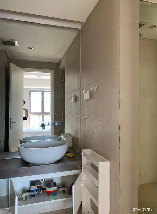 大红大绿80㎡,竟然搭出最高级的北欧风!(图29) 82平米小户型改造_精品小户型欧式装修_全屋开放式厨房餐厅设计