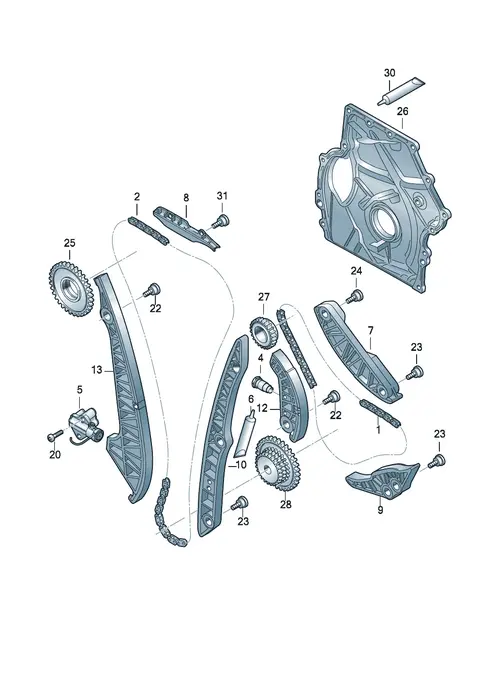 奥迪A6L发动机异响,常见的原因有三种,车主需要知道怎么做(图2) 奥迪A6L发动机异响原因_奥迪a6l24发动机正时_奥迪A6L上坡发动机呼噜呼噜响