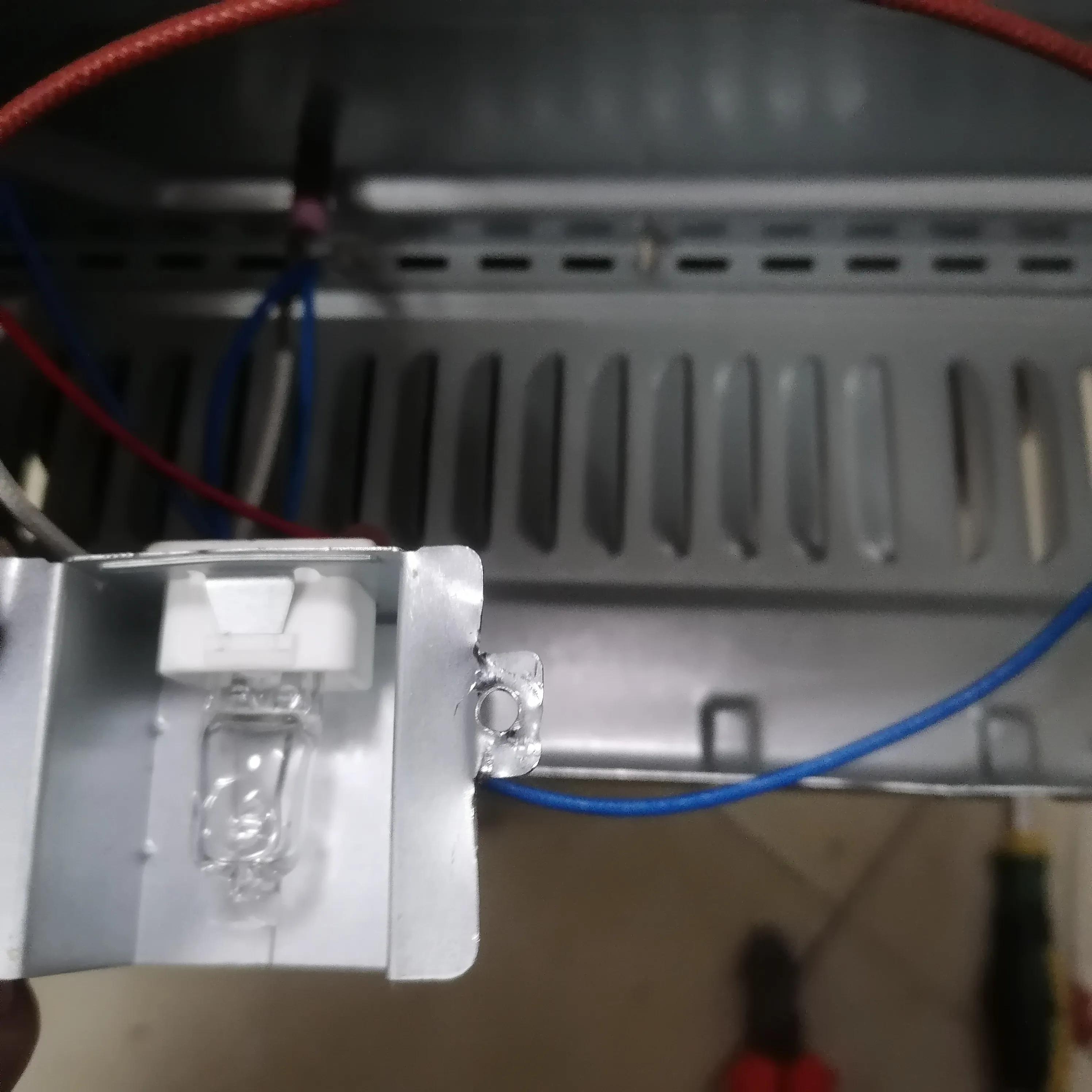 美的电烤箱维修拆解_电烤箱修理_电烤箱定时器接线柱断维修教程