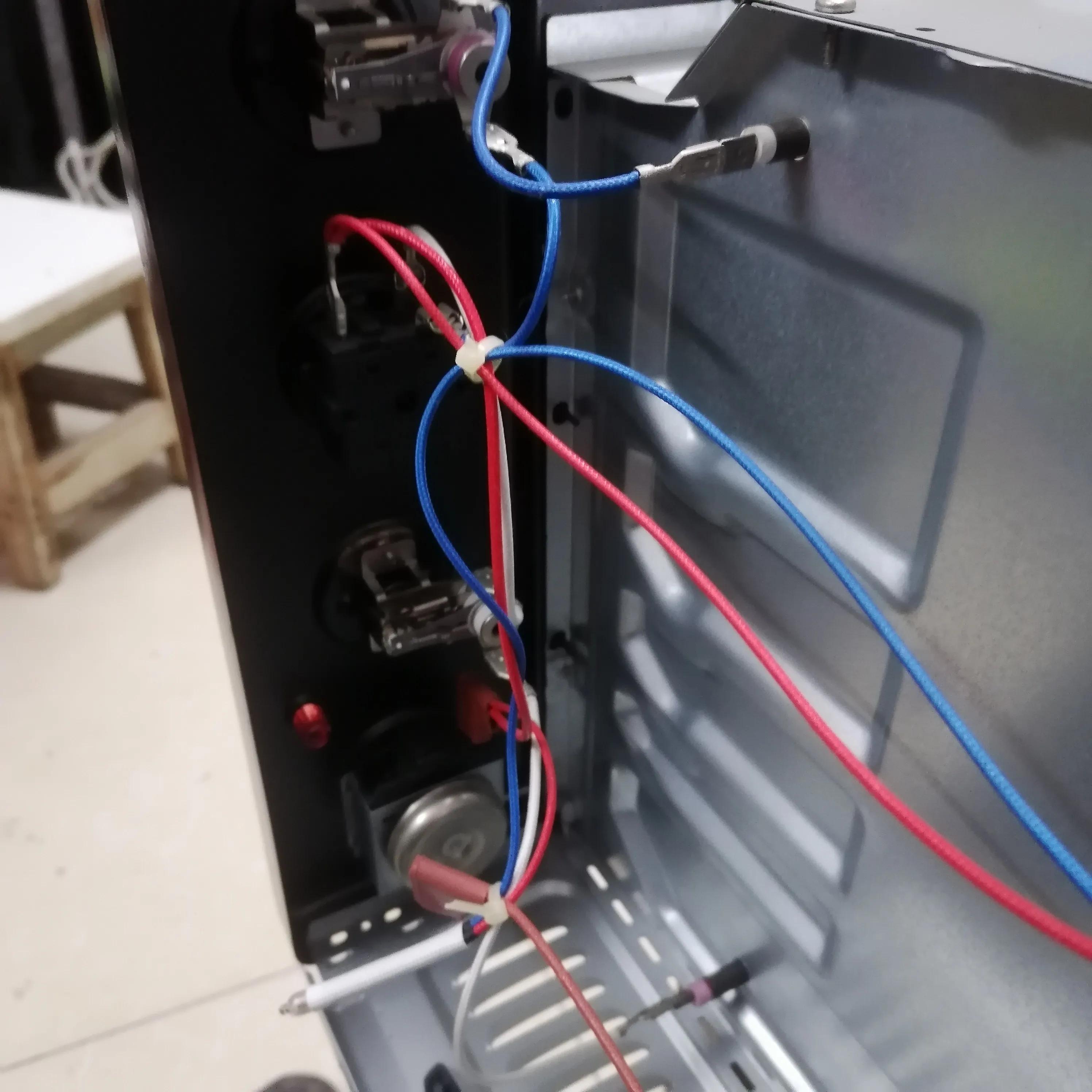 美的电烤箱维修拆解_电烤箱定时器接线柱断维修教程_电烤箱修理