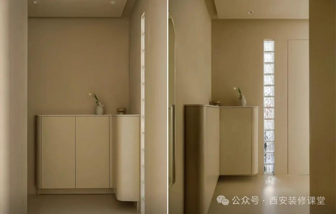 被年轻人的“墙角设计”折服了!打开思路后,高级感直接翻了一倍(图11) 墙面夹角小平台_墙面装饰留白_转角墙体设计