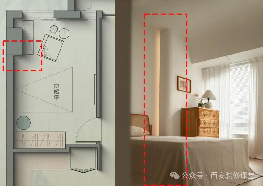 被年轻人的“墙角设计”折服了!打开思路后,高级感直接翻了一倍(图13) 墙面装饰留白_转角墙体设计_墙面夹角小平台