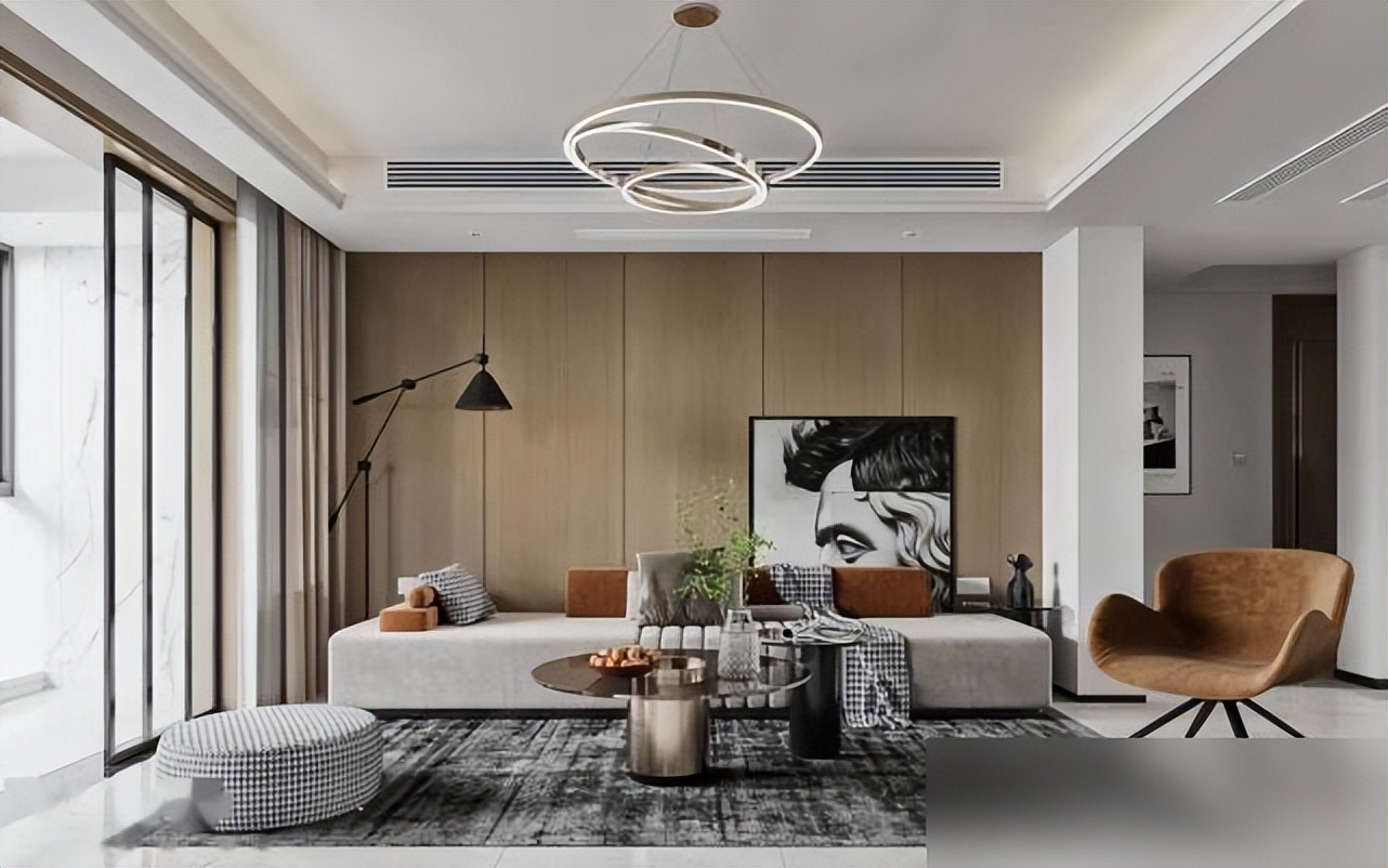 你家新房还大面积留白?太单调了,可以木饰面上墙,太有高级感了(图2) 木饰面上墙方案_木饰面优势_墙面装饰留白