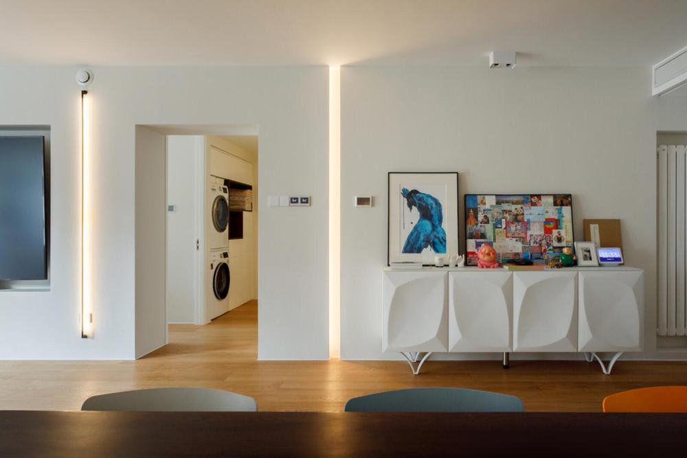 看了她家,才知道什么是“留白”,没有一丝单调,反而充满温度(图4) 留白装修技巧_墙面装饰留白_留白空间设计