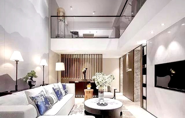 专业控这样的新中式留白,实在太美了(图11) 墙面装饰留白_90后装修留白省钱技巧_新中式客厅留白设计