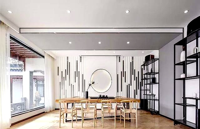 专业控这样的新中式留白,实在太美了(图12) 90后装修留白省钱技巧_墙面装饰留白_新中式客厅留白设计