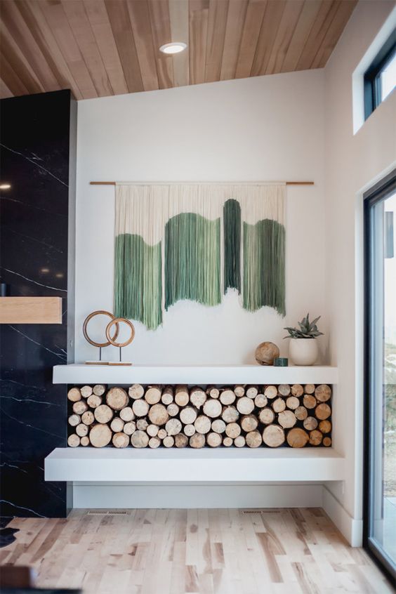 看惯了大白墙,有人家用苔藓装背景墙,生机勃勃还能净化室内空气(图6) 装饰合肥墙面创意_墙面装饰留白_墙面装饰方法大全