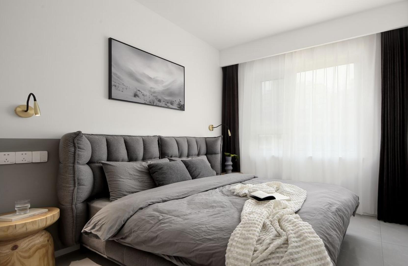 全房铺地砖,墙面刷大白,就是这么的简单,家人却非常满意(图13) 墙面装饰留白_年轻夫妇实用温馨装修设计_全房铺地砖墙面刷大白装修案例