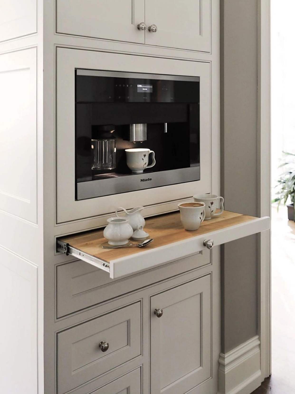 晒晒网友家厨房的“9个实用设计”,真是脑洞大开,效果太绝了!(图11) 304不锈钢台面厨房_厨房设计不合理_烘焙店吧台装饰图片