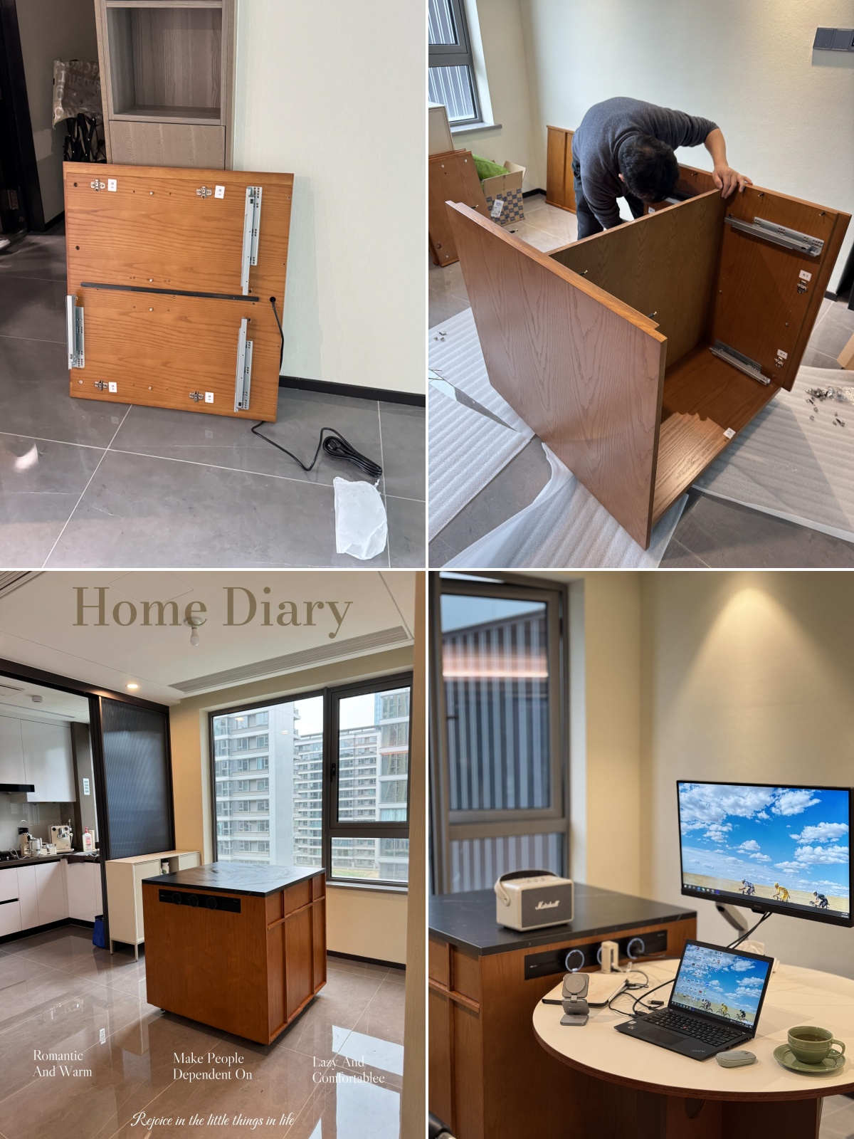 晒晒网友家厨房的“9个实用设计”,真是脑洞大开,效果太绝了!(图25) 304不锈钢台面厨房_烘焙店吧台装饰图片_厨房设计不合理