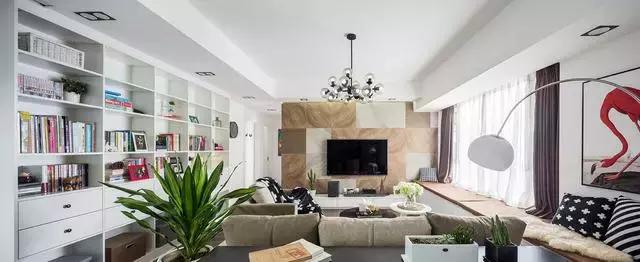 77㎡简约北欧风两居，自然舒适的时尚之家！