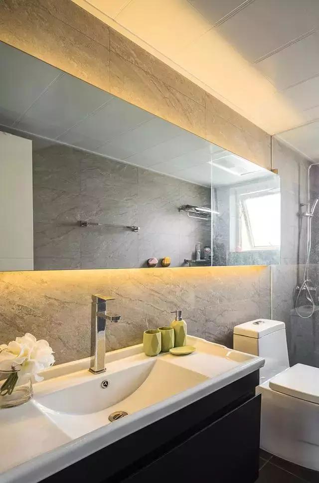 77㎡简约北欧风两居,自然舒适的时尚之家!(图11) 生态木墙面效果图_简约北欧小户型设计_北欧风格装修