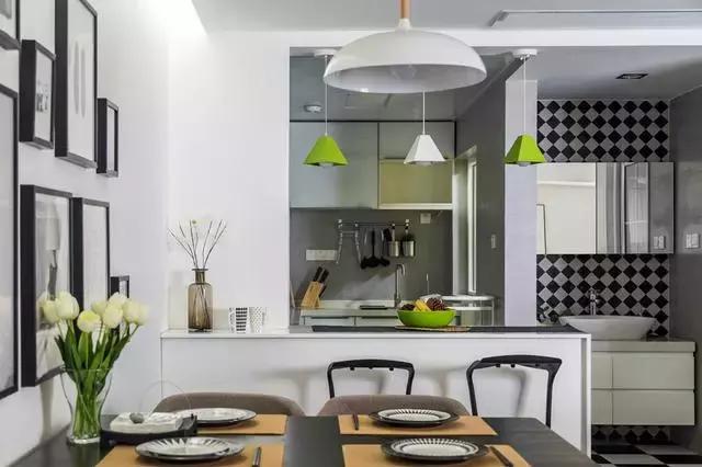 77㎡简约北欧风两居,自然舒适的时尚之家!(图4) 简约北欧小户型设计_生态木墙面效果图_北欧风格装修