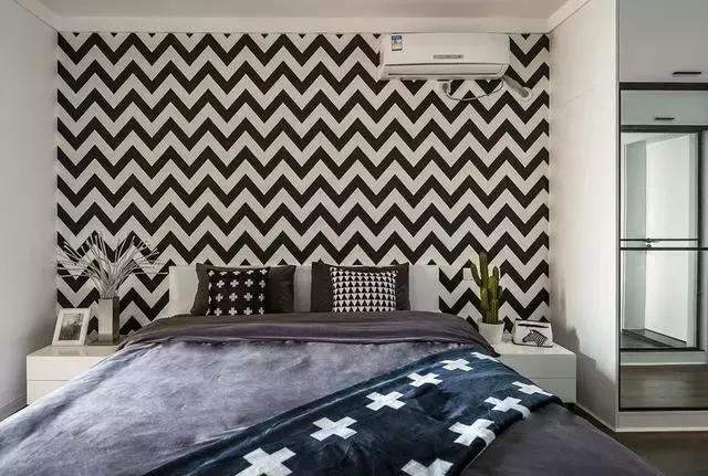 77㎡简约北欧风两居,自然舒适的时尚之家!(图7) 北欧风格装修_简约北欧小户型设计_生态木墙面效果图