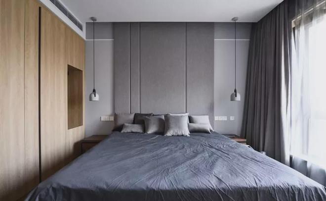 选对卧室柜子,颜值与实用并存,让空间更加精致与舒适(图5) 卧室白色衣柜设计_卧室柜子装修_卧室整墙衣柜布局