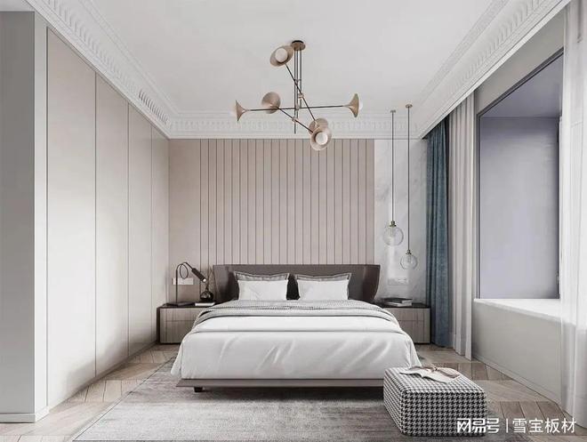 全屋定制大衣柜,大大提升卧室幸福感(图15) 卧室一体化设计_卧室柜子装修_打造暖意融融的卧室