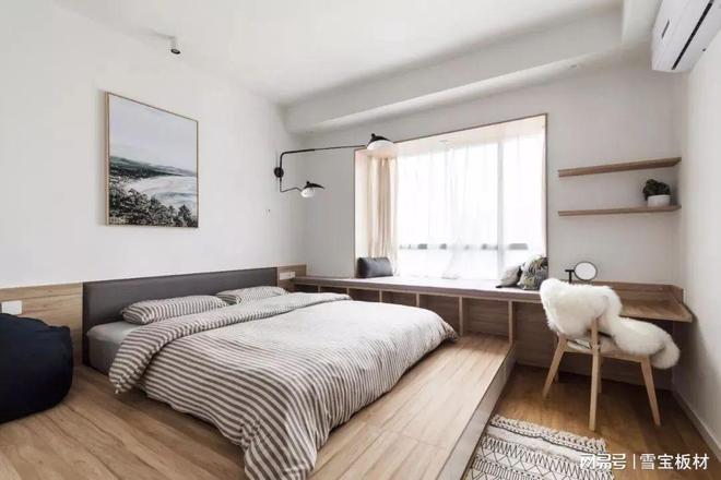 全屋定制大衣柜,大大提升卧室幸福感(图4) 卧室柜子装修_打造暖意融融的卧室_卧室一体化设计