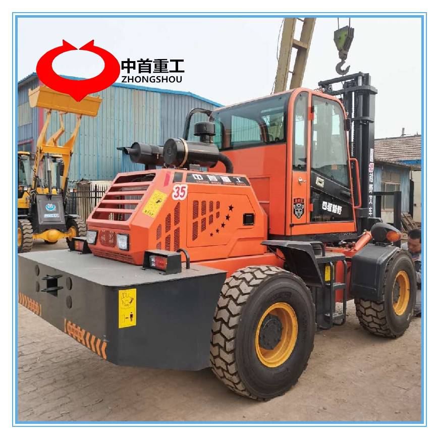 4吨越野叉车可以安装铲斗抱夹多种叉车属具四川遂宁(图2) 4吨越野叉车可以安装铲斗抱夹多种叉车属具四川遂宁